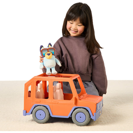 Bluey Big Heeler Car 4WD W/plush
