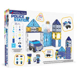 Magna-Tiles® Police Station 35 Pcs