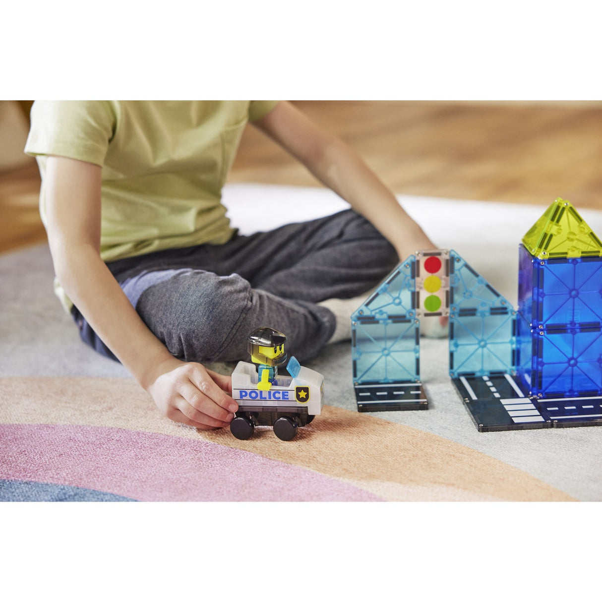 Magna-Tiles® Police Patrol 20 Pcs
