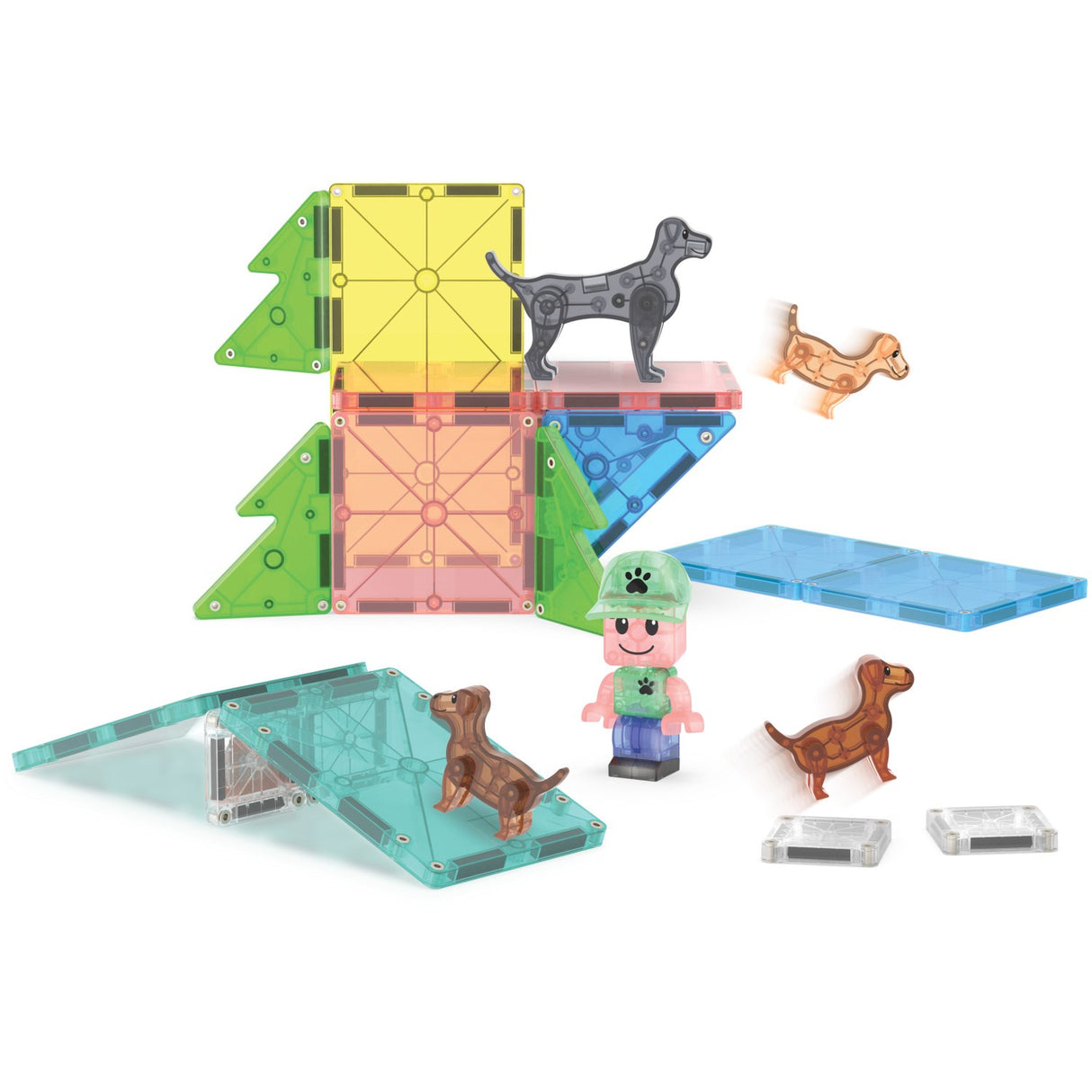 Magna-Tiles® Puppy Park 27 Pcs