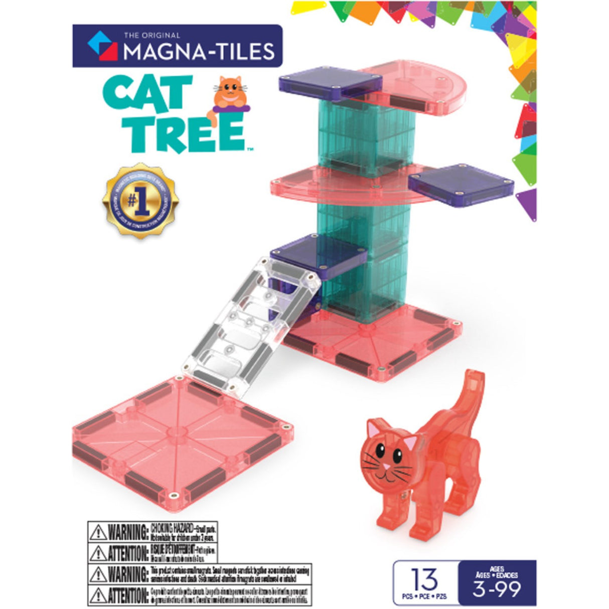 Magna-Tiles® Cat Tree 13 Pcs​