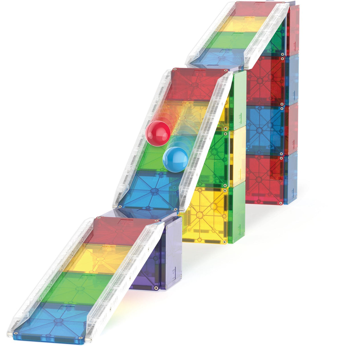 Magna-Tiles® Rail Racer 90 Pcs