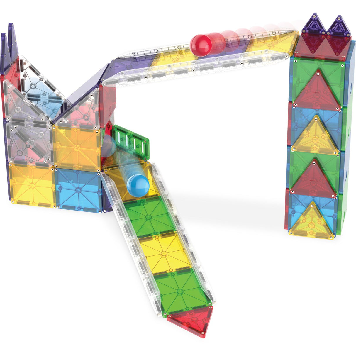 Magna-Tiles® Rail Racer 90 Pcs