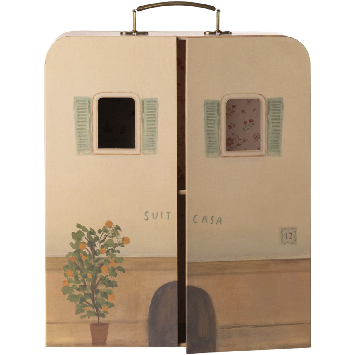 Maileg SuitCasa, Littlesøster And Lillebror Mus