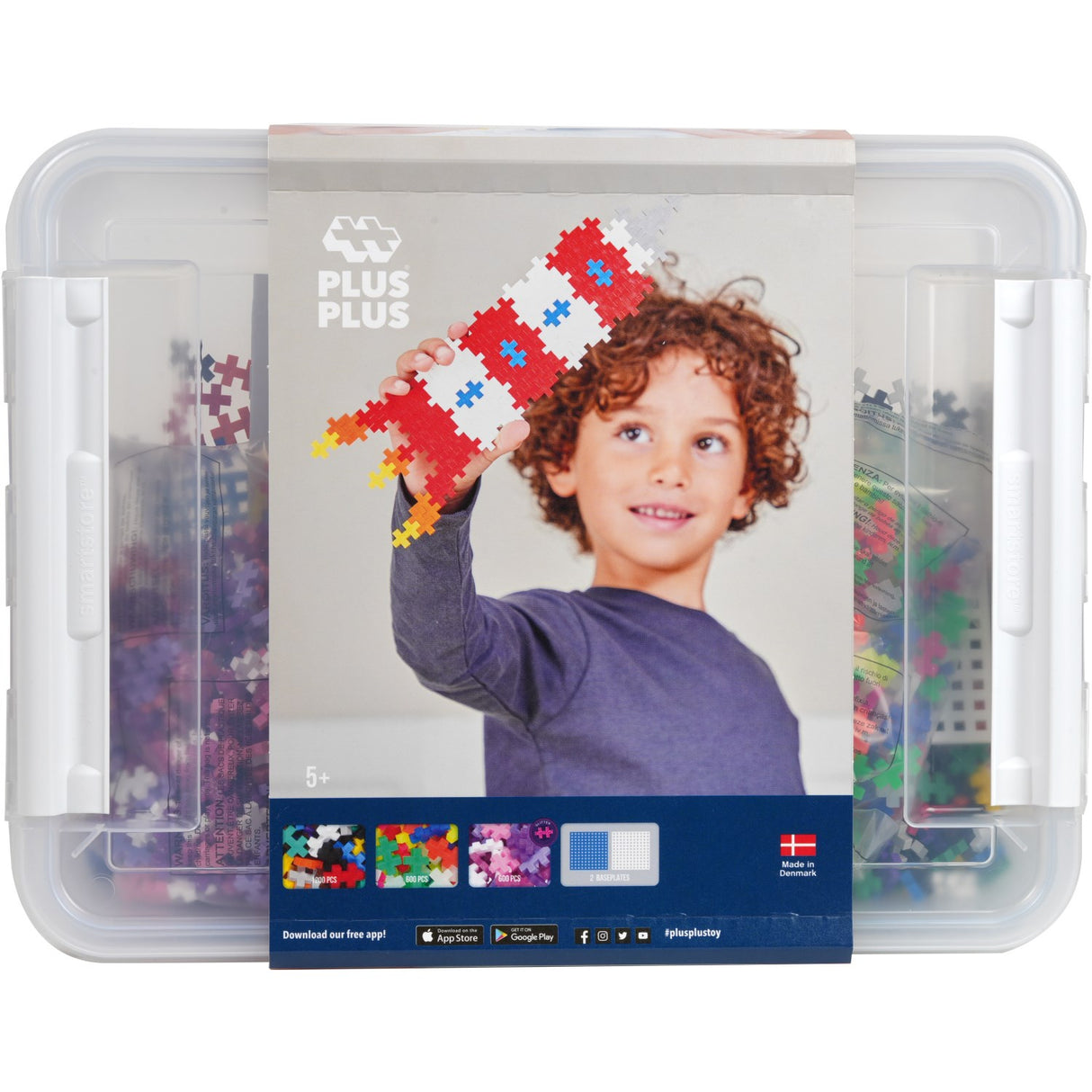 Plus-Plus Storage Box Mix / 2400 Pcs
