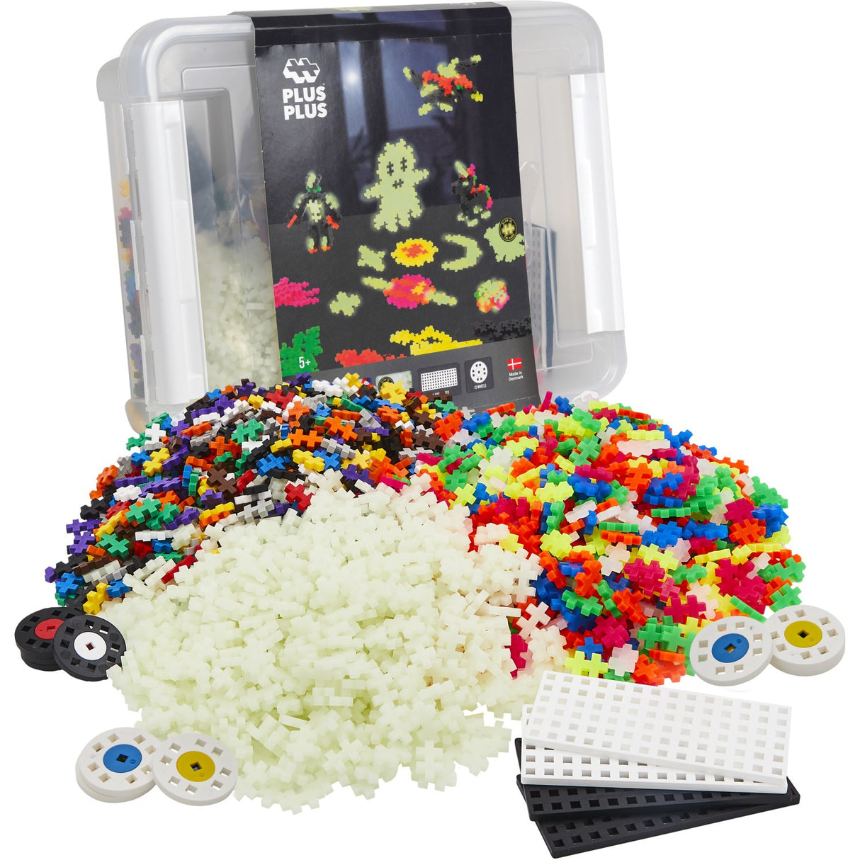 Plus-Plus Build And Glow Storage Box / 2000 Pcs