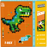Plus-Plus Puzzle By Number T-Rex 250 Pcs