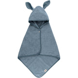 Bibs Petrol Kangaroo Hoodie Towel Baby