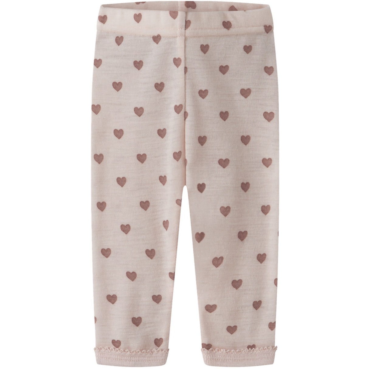 Lil'Atelier Morganite Heart Nbfnoel Nia Wool Slim Leggings Lil Noos