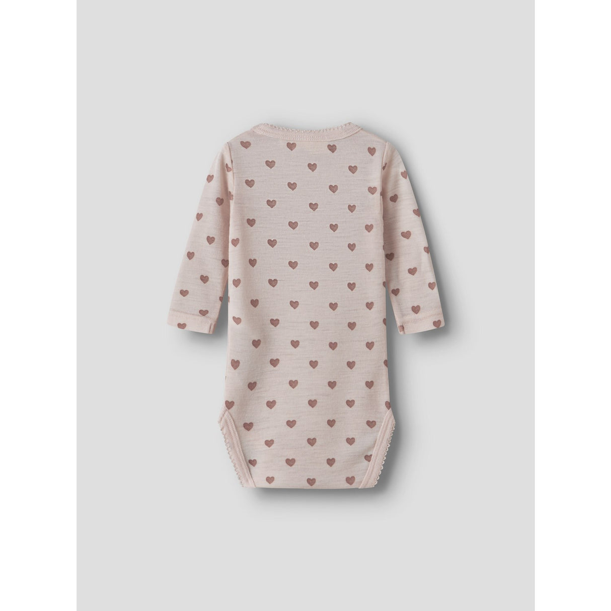 Lil'Atelier Morganite Heart Nbfnoel Nia Wool Ls Slim Body Lil Noos