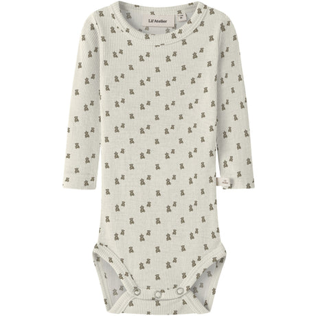 Lil'Atelier Turtledove Teddy Bear Nbnnilo Nun Wo/Mo Ls Slim Body Lil