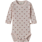 Lil'Atelier Morganite Heart Nbfnoel Nia Wool Ls Slim Body Lil Noos