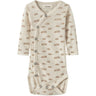 Lil'Atelier Turtledove Cloud Nbnnalu Wo/Mo Ls Slim Wrap Body Lil