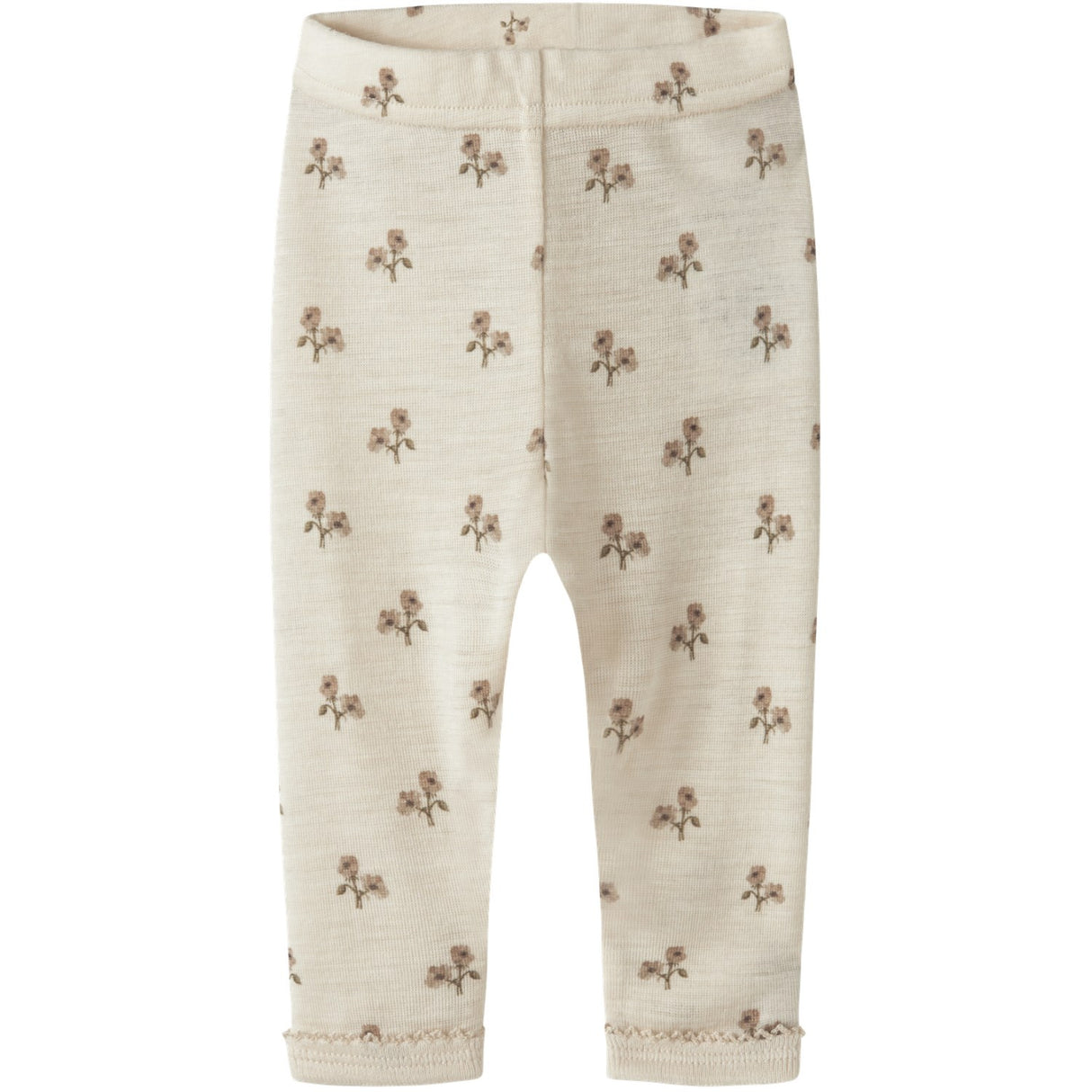 Lil'Atelier Turtledove Flower Nbfnalu Wo/Mo Slim Leggings Lil Noos