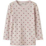 Lil'Atelier Morganite Heart Nmfnoel Nia Wool Ls Slim Top Lil