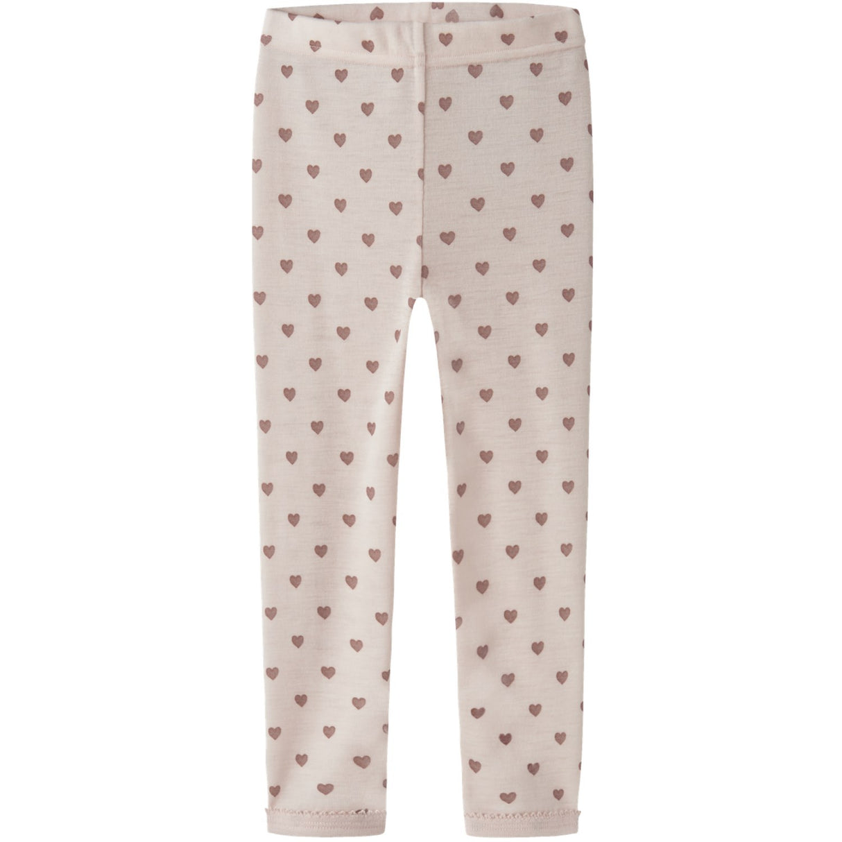 Lil'Atelier Morganite Heart Nmfnoel Nia Wool Slim Leggings Lil