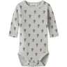 Lil'Atelier Oyster Mushroom Airbaloon Nbmnoel Nor Wool Ls Slim Body Lil