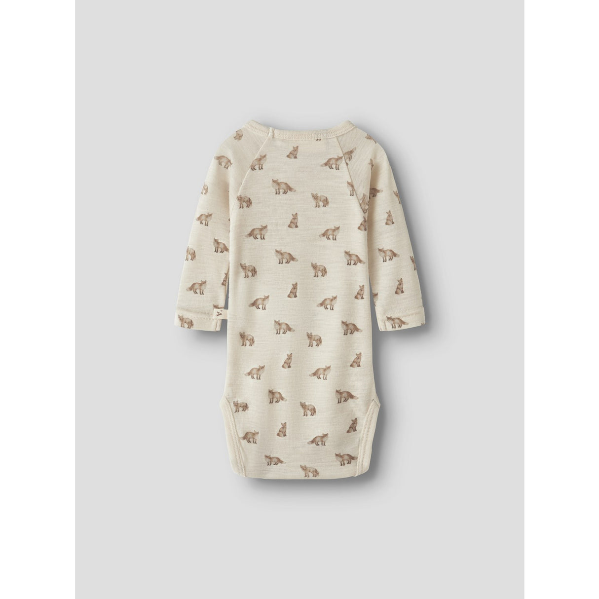 Lil'Atelier Turtledove Fox Nbmnalu Wo/Mo Ls Slim Body Lil Noos