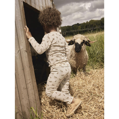 Lil'Atelier Turtledove Fox Nmmnalu Wo/Mo Slim Leggings Lil