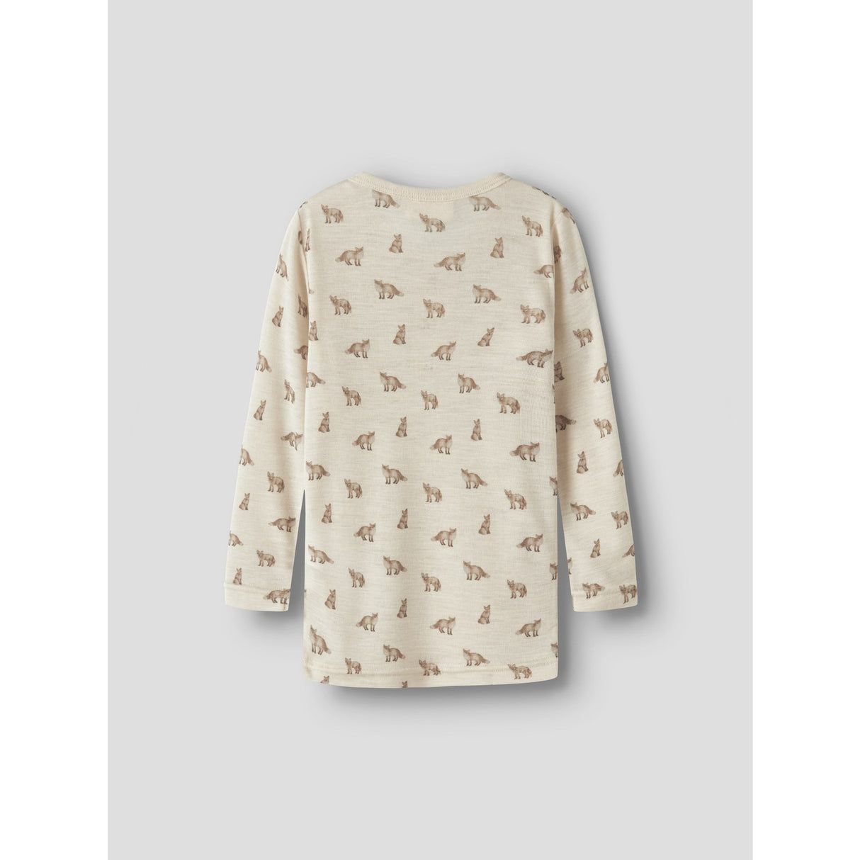 Lil'Atelier Turtledove Fox Nmmnalu Wo/Mo Ls Slim Top Lil
