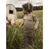 Lil'Atelier Sepia Tint Melange Nmnnilo Wo/Mo Slim Leggings Lil