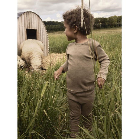 Lil'Atelier Sepia Tint Melange Nmnnilo Wo/Mo Slim Leggings Lil