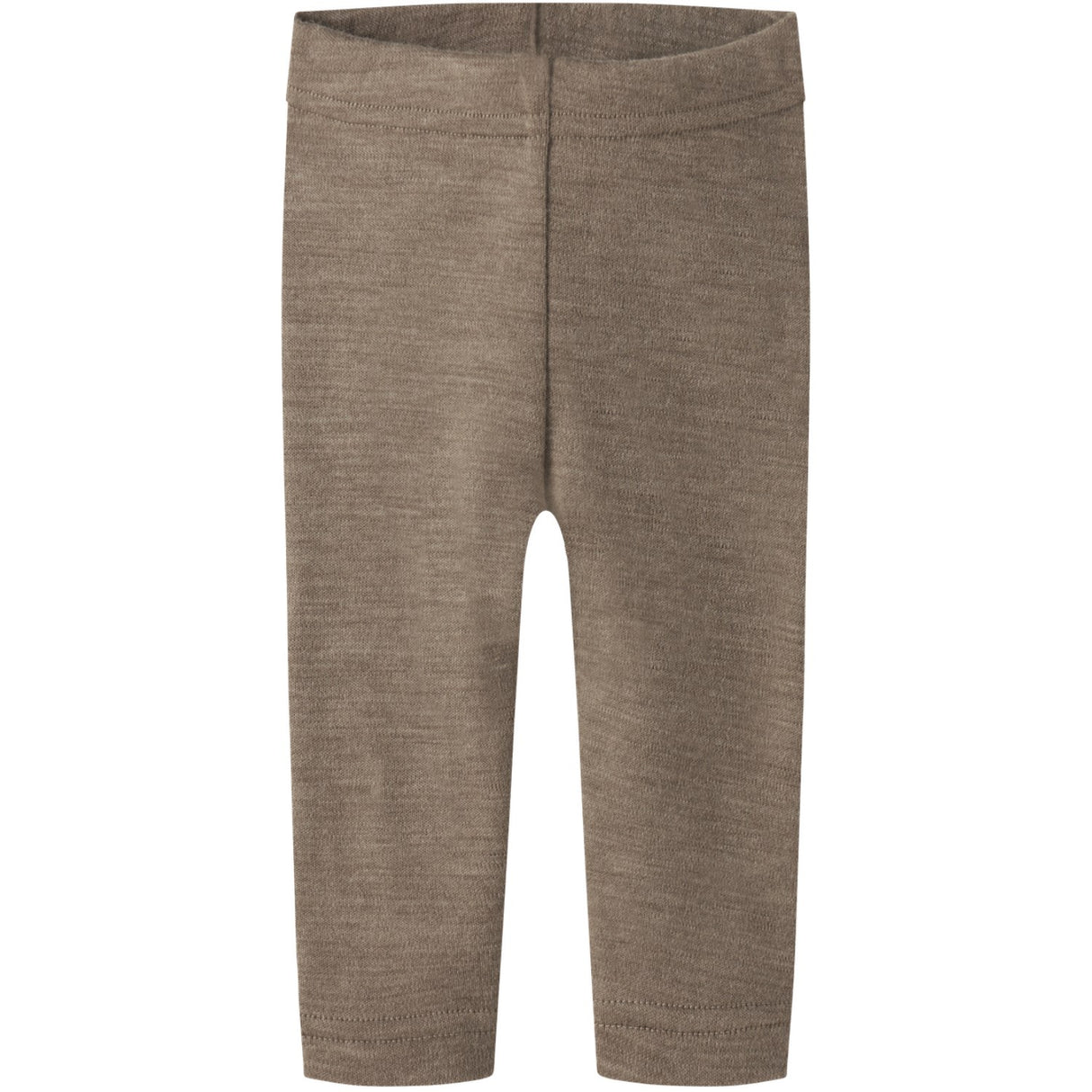 Lil'Atelier Sepia Tint Melange Nbnnester Wool Slim Leggings Lil
