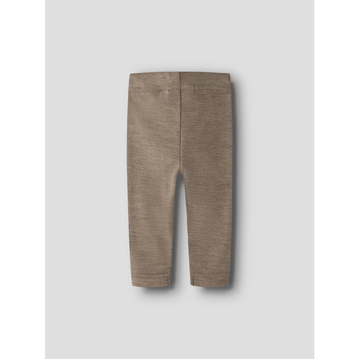 Lil'Atelier Sepia Tint Melange Nbnnester Wool Slim Leggings Lil