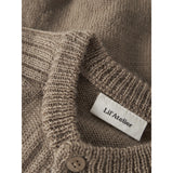 Lil'Atelier Sepia Tint Nbmnomo Noa Wool Ls Knit Card Lil