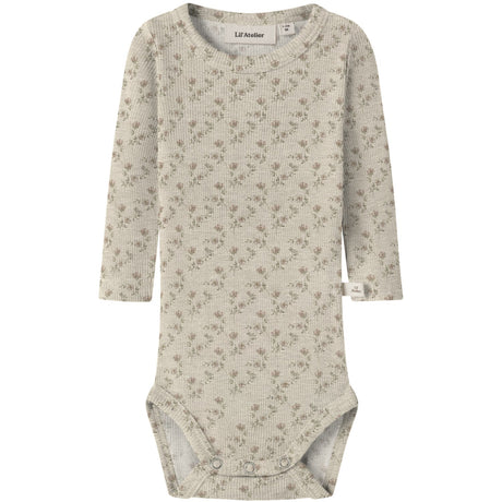 Lil'Atelier Turtledove Flower Nbnnilo Nun Wo/Mo Ls Slim Body Lil