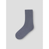 Name It Folkstone Gray Nkmwak Wo/Bl 4P Socks