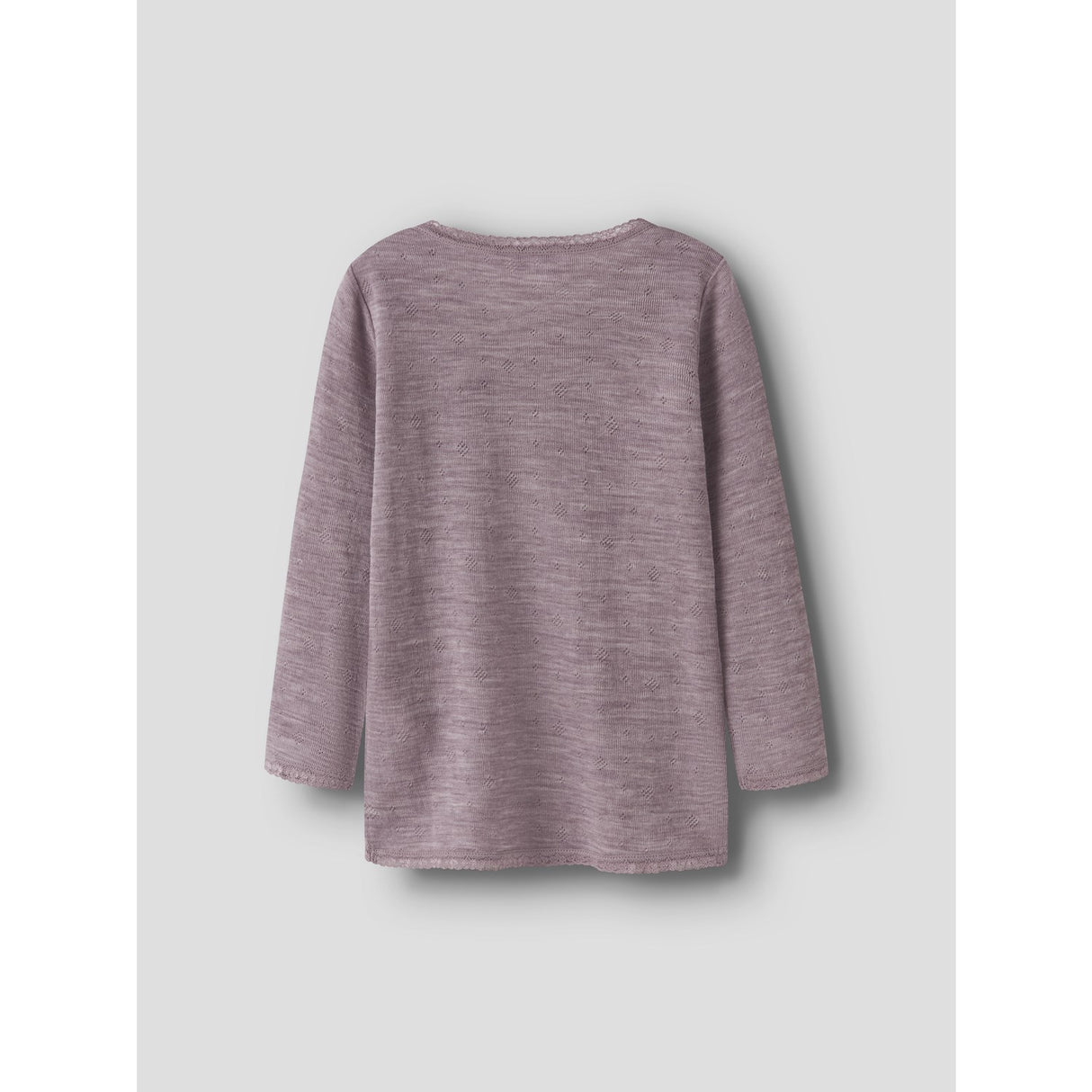 Name It Toadstool Nmfwang Wool Needle Ls Top Solid Noos