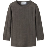 Name It Morel Nmmwang Wool Needle Ls Top Solid Noos