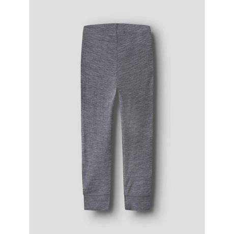 Name It Folkstone Gray Nmnwax Wool Rib Leggings Noos