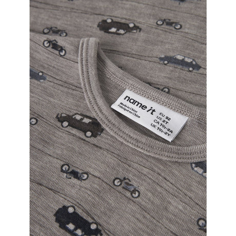 Name It Satellite Highway Nmmwang Wool Rib Ls Top Aop Noos