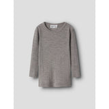 Name It Satellite Nmnwax Wool Rib Ls Top Noos
