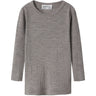 Name It Satellite Nmnwax Wool Rib Ls Top Noos
