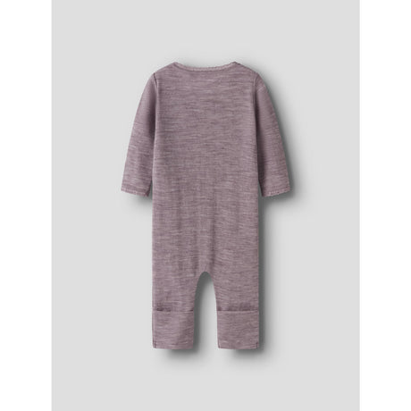 Name It Toadstool Nbfwang Wool Needle Nightsuit Solid