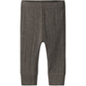 Name It Morel Nbmwang Wool Needle Longjohn Solid Noos