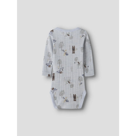 Name It Arctic Ice Forest Animals Nbmwang Wool Needle Ls Body Noos