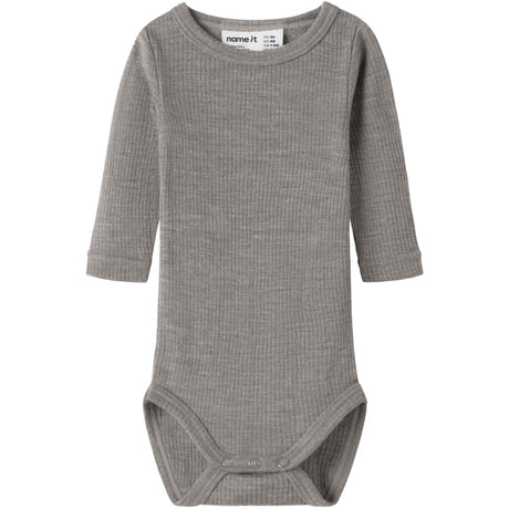 Name It Satellite Nbnwax Wool Rib Ls Body Noos