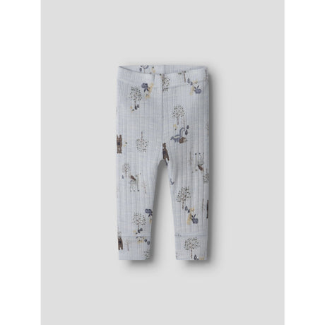 Name It Arctic Ice Forest Animal Nbmwang Wool Needle Longjohn Noos