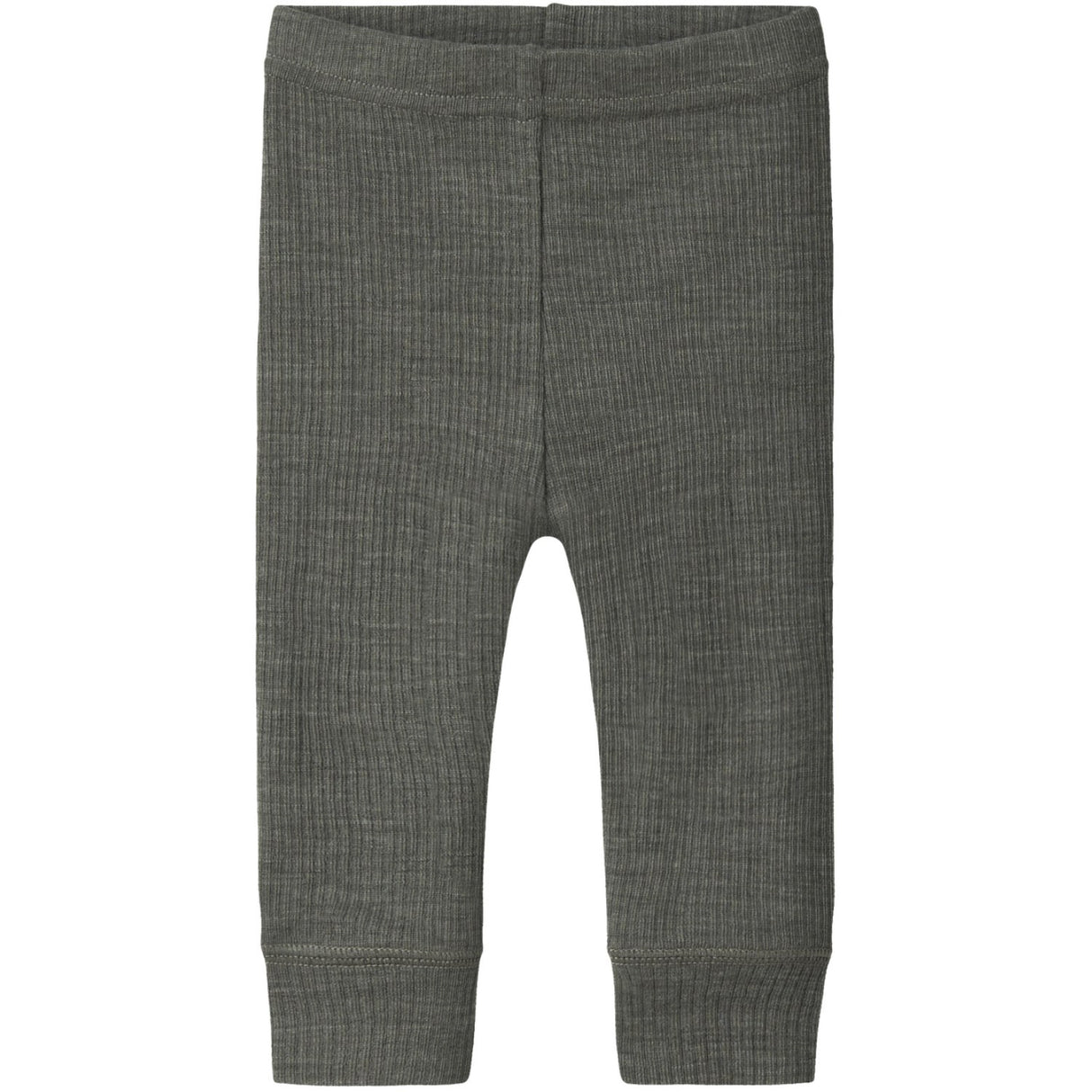 Name It Mulled Basil Nbnwax Wool Rib Leggings Noos