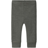 Name It Mulled Basil Nbnwax Wool Rib Leggings Noos