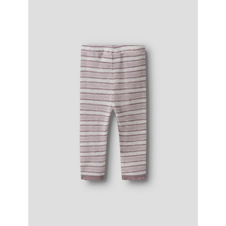 Name It Snow White Toadstool+Violet Ice Nbfwang Wool Needle Leggings Noos