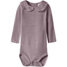 Name It Toadstool Nbfwang Wool Needle Ls Body W/Collar