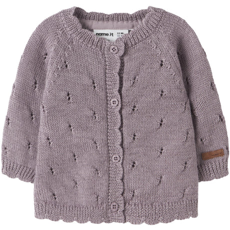 Name It Toadstool Nbfwrilla Wool Ls Knit Card