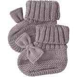 Name It Toadstool Bow Nbfwrilla Wool Knit Slippers