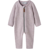 Name It Violet Ice Nbfwmino Wool Bru Ls Suit