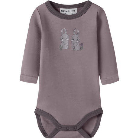 Name It Toadstool Bunnies Nbfwillow Wool Ls Body